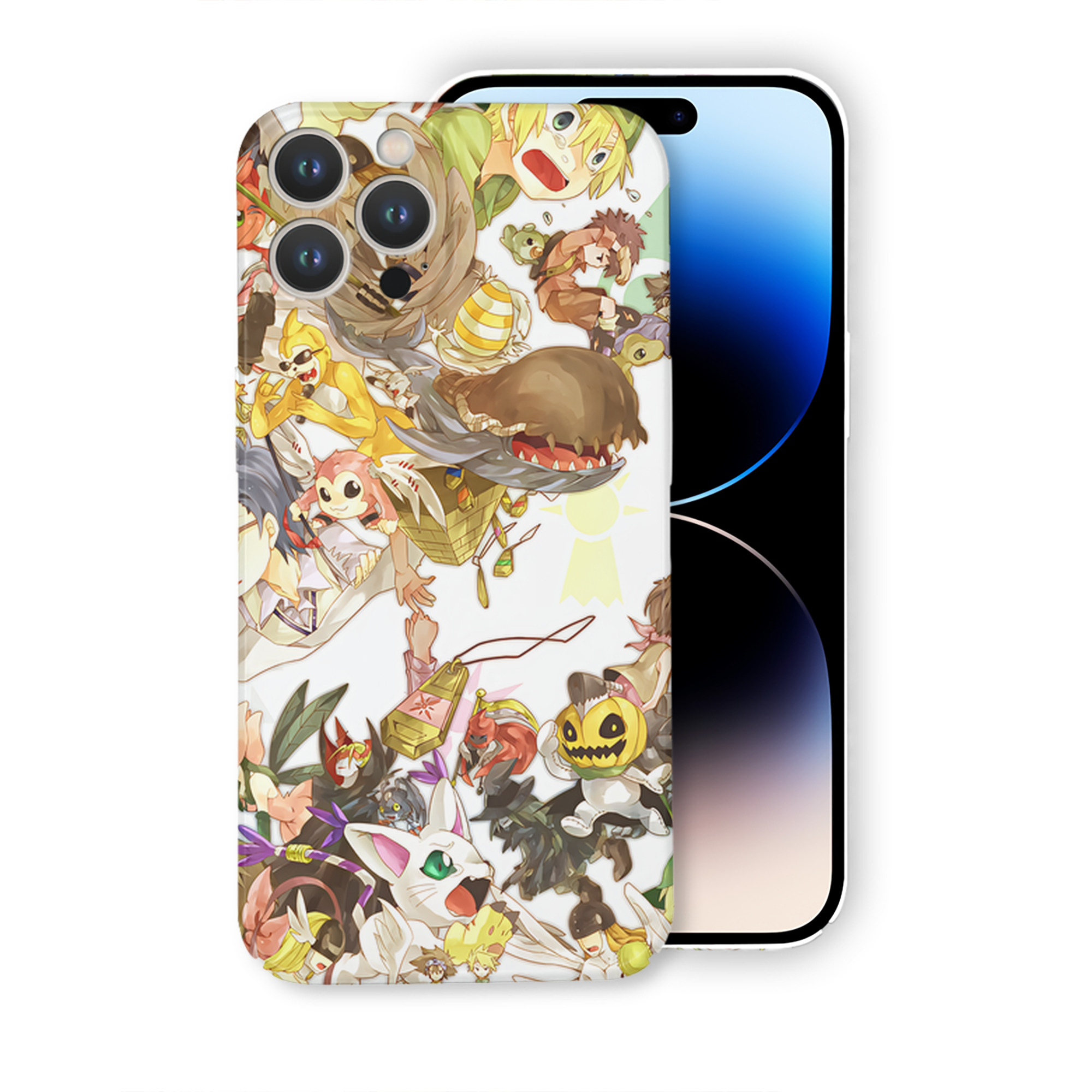 （画像用） Digimon デジタルモンスター/デジモン 【iPhone 14シリーズ対応】ハードケース